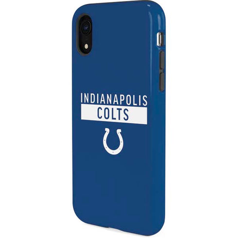NFL Indianapolis Colts Blue Performance Series iPhone XR Pro Case