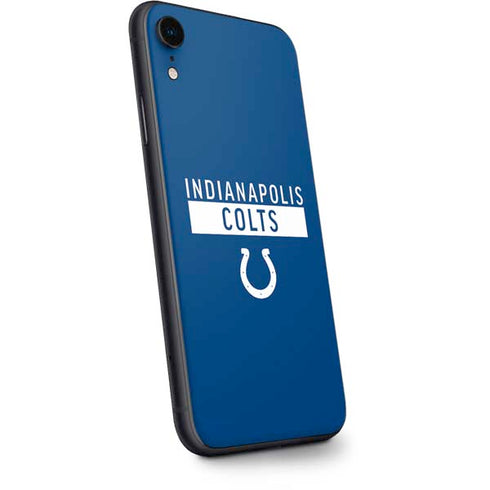 NFL Indianapolis Colts Blue Performance Series iPhone XR Skin