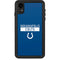 NFL Indianapolis Colts Blue Performance Series iPhone XR Waterproof Case
