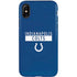 NFL Indianapolis Colts Blue Performance Series iPhone XS Pro Case