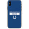 NFL Indianapolis Colts Blue Performance Series iPhone XS Skin