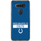 NFL Indianapolis Colts Blue Performance Series LG K51/Q51 Clear Case
