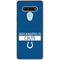 NFL Indianapolis Colts Blue Performance Series LG Stylo 6 Clear Case