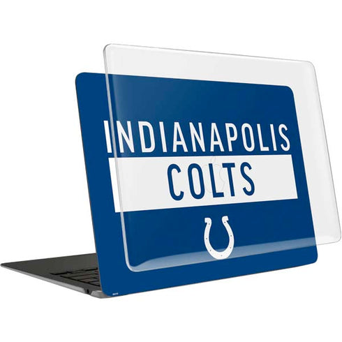 NFL Indianapolis Colts Blue Performance Series MacBook Air 13in M1 (2021) Case plus Skin