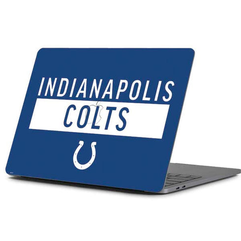NFL Indianapolis Colts Blue Performance Series Apple MacBook Pro 13-inch Skin