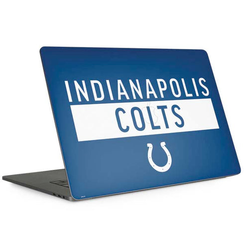 NFL Indianapolis Colts Blue Performance Series Apple MacBook Pro 15-inch Skin