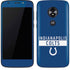 NFL Indianapolis Colts Blue Performance Series Moto E5 Play Skin