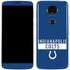 NFL Indianapolis Colts Blue Performance Series Moto E5 Plus Skin