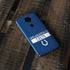 NFL Indianapolis Colts Blue Performance Series Moto E5 Plus Skin