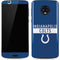 NFL Indianapolis Colts Blue Performance Series Moto G6 Skin