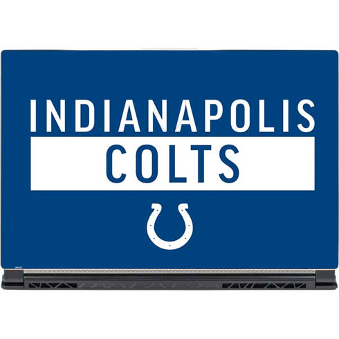 NFL Indianapolis Colts Blue Performance Series MSI GS65 Stealth Laptop Skin