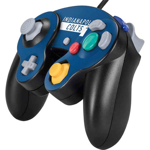 NFL Indianapolis Colts Blue Performance Series Nintendo GameCube Controller Skin