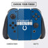 NFL Indianapolis Colts Blue Performance Series Nintendo Switch Bundle Skin