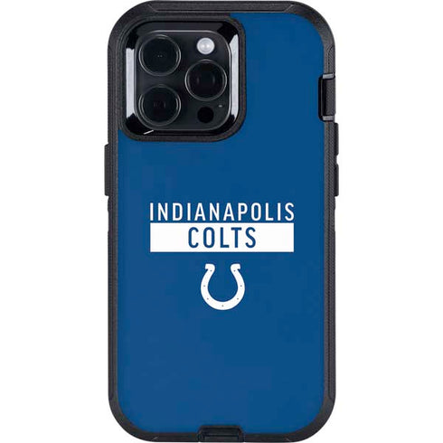 NFL Indianapolis Colts Blue Performance Series Otterbox Defender iPhone Skin