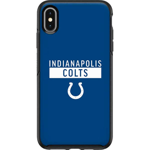 NFL Indianapolis Colts Blue Performance Series Otterbox Symmetry iPhone Skin