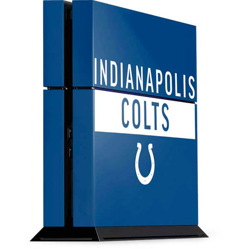 NFL Indianapolis Colts Blue Performance Series PS4 Console Skin