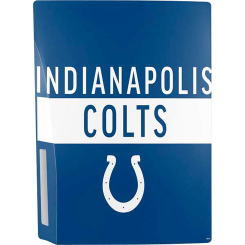 NFL Indianapolis Colts Blue Performance Series PS5 Bundle Skin