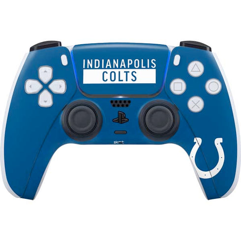 NFL Indianapolis Colts Blue Performance Series PS5 Controller Skin