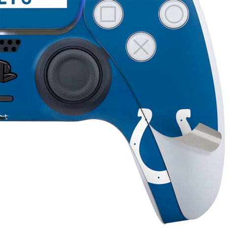 NFL Indianapolis Colts Blue Performance Series PS5 Slim Digital Edition Bundle Skin