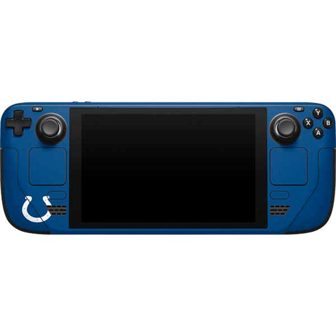 NFL Indianapolis Colts Blue Performance Series Steam Deck Handheld Gaming Computer Skin