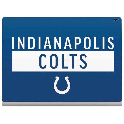 NFL Indianapolis Colts Blue Performance Series Surface Book 2 15in Skin