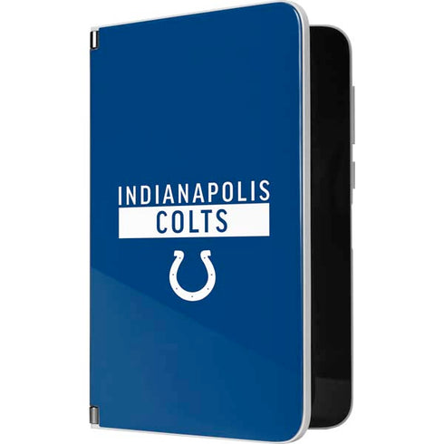 NFL Indianapolis Colts Blue Performance Series Surface Duo Skin