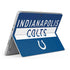 NFL Indianapolis Colts Blue Performance Series Surface Go Skin