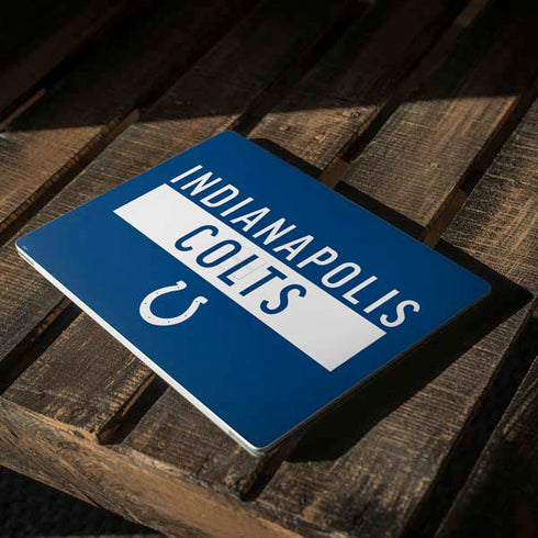 NFL Indianapolis Colts Blue Performance Series Surface Laptop 2 Skin
