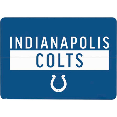 NFL Indianapolis Colts Blue Performance Series Surface Laptop Studio Skin