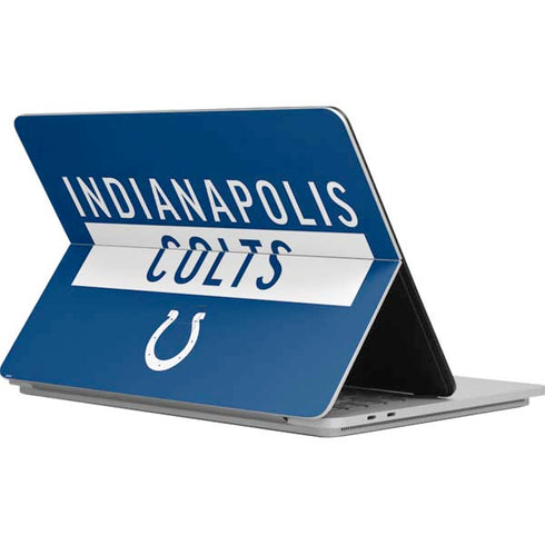 NFL Indianapolis Colts Blue Performance Series Surface Laptop Studio Skin