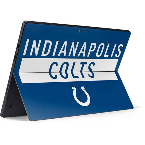 NFL Indianapolis Colts Blue Performance Series Surface Pro 6 Skin