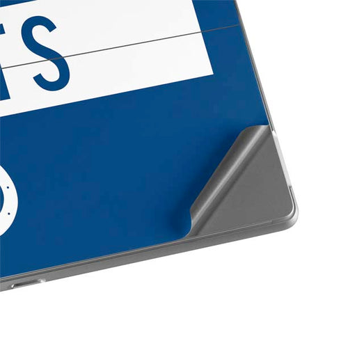 NFL Indianapolis Colts Blue Performance Series Surface Pro 8 Skin