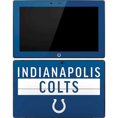 NFL Indianapolis Colts Blue Performance Series Surface Pro Tablet Skin