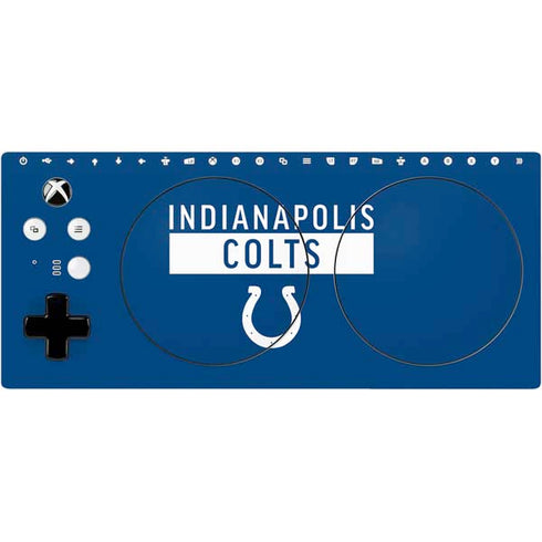 NFL Indianapolis Colts Blue Performance Series Xbox Adaptive Controller Skin