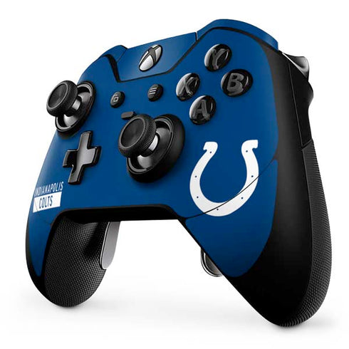 NFL Indianapolis Colts Blue Performance Series Xbox One Elite Controller Skin