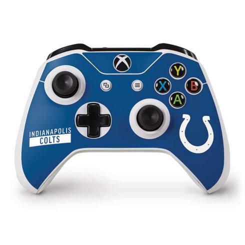 NFL Indianapolis Colts Blue Performance Series Xbox One S Controller Skin