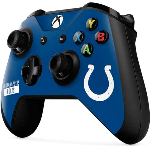 NFL Indianapolis Colts Blue Performance Series Xbox One X Controller Skin