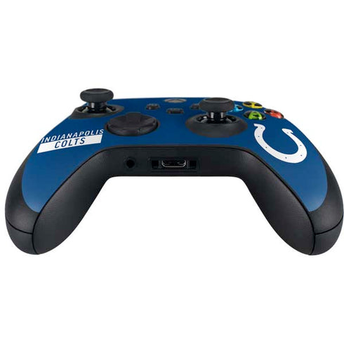 NFL Indianapolis Colts Blue Performance Series Xbox Series X Controller Skin