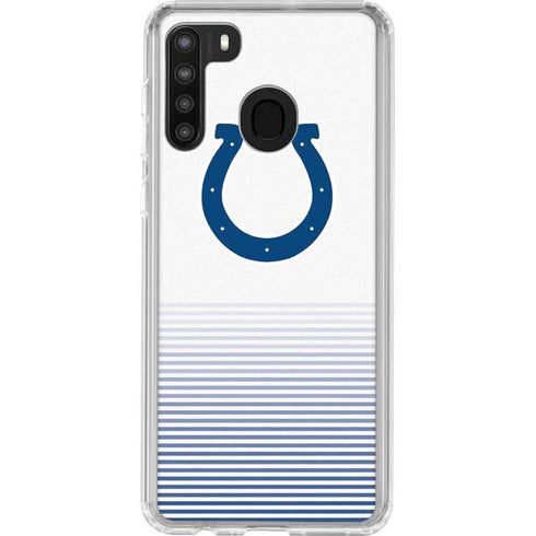 NFL Indianapolis Colts Breakaway Galaxy A21 Clear Case