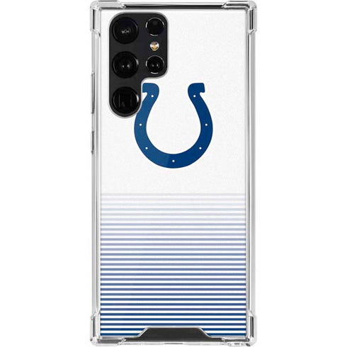 NFL Indianapolis Colts Breakaway Galaxy S22 Ultra Clear Case