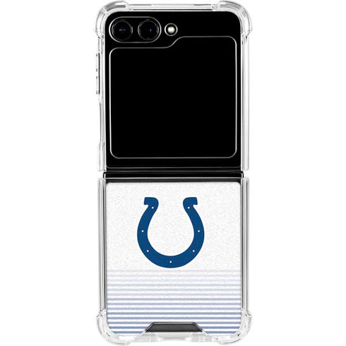 NFL Indianapolis Colts Breakaway Galaxy Z Flip5 5G Clear Case
