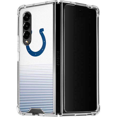 NFL Indianapolis Colts Breakaway Galaxy Z Fold4 5G Clear Case