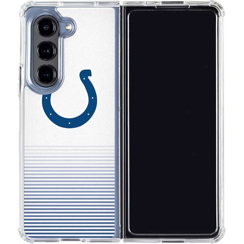 NFL Indianapolis Colts Breakaway Galaxy Z Fold5 5G Clear Case