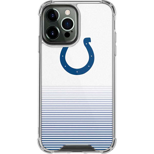 NFL Indianapolis Colts Breakaway iPhone 15 Pro Max Clear Case