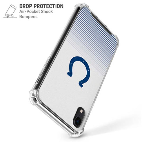 NFL Indianapolis Colts Breakaway iPhone XR Clear Case