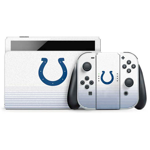 NFL Indianapolis Colts Breakaway Nintendo Switch OLED (2021) Skin