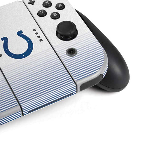 NFL Indianapolis Colts Breakaway Nintendo Switch OLED (2021) Skin