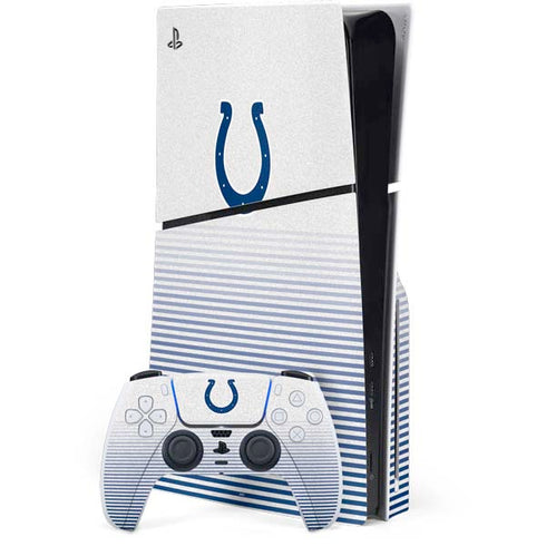 NFL Indianapolis Colts Breakaway PS5 Slim Disk Bundle Skin