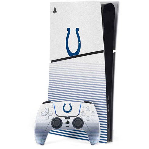 NFL Indianapolis Colts Breakaway PS5 Slim Digital Edition Bundle Skin