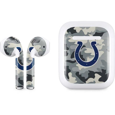 NFL Indianapolis Colts Camo Apple AirPods Skin